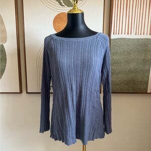 ModCloth Blue Long Sleeve Sweater